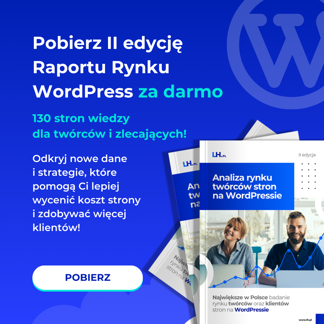 II edycja Raportu Rynku WordPress - pobierz za darmo!